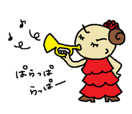 YOLANDA FLAMENCO 2 sticker #6523483