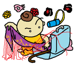 YOLANDA FLAMENCO 2 sticker #6523488