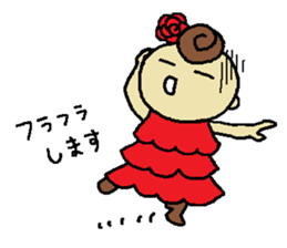 YOLANDA FLAMENCO 2 sticker #6523493