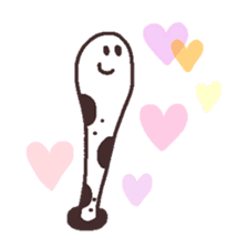 Cute Spotted Garden Eel sticker #6523896
