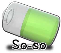 Battery sticker #6523985