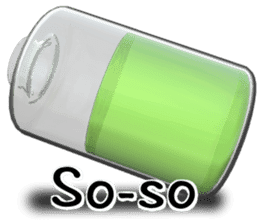 Battery sticker #6523985