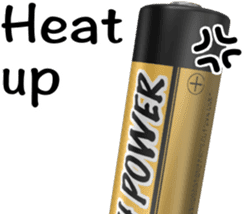 Battery sticker #6523994