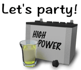 Battery sticker #6524010