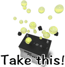 Battery sticker #6524011