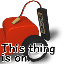 Battery sticker #6524013