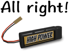 Battery sticker #6524017