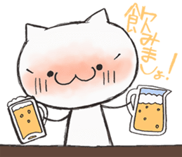 Cute Cat Daifuku sticker #6524235