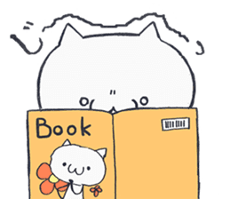 Cute Cat Daifuku sticker #6524252