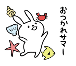 Summer of rabbit sticker #6525231