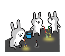 Summer of rabbit sticker #6525246