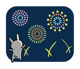 Summer of rabbit sticker #6525247