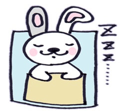 rabbit name is usako sticker #6525388