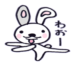 rabbit name is usako sticker #6525401