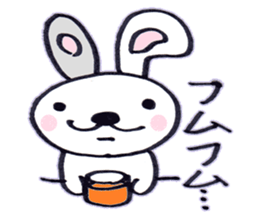 rabbit name is usako sticker #6525410