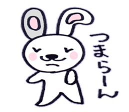 rabbit name is usako sticker #6525420