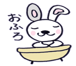 rabbit name is usako sticker #6525421