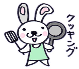 rabbit name is usako sticker #6525423