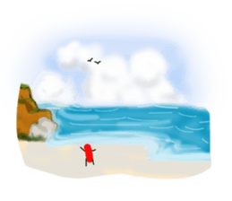 Red weiner sticker #6525538