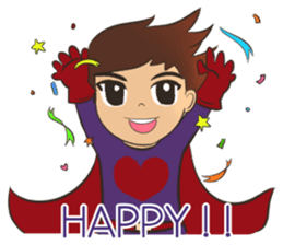 Lovely-Berry-Love-You sticker #6525606