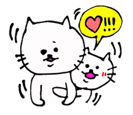 The interesting and cute cat 2 sticker #6525905