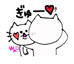 The interesting and cute cat 2 sticker #6525906