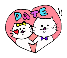 The interesting and cute cat 2 sticker #6525909