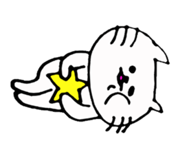 The interesting and cute cat 2 sticker #6525912