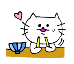 The interesting and cute cat 2 sticker #6525917