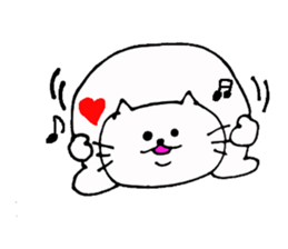 The interesting and cute cat 2 sticker #6525920