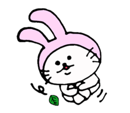 The interesting and cute cat 2 sticker #6525926