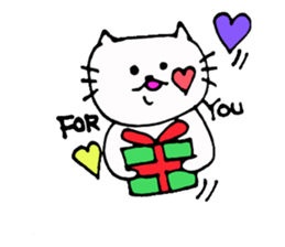 The interesting and cute cat 2 sticker #6525934