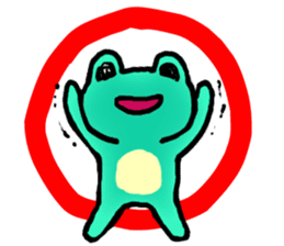 Haughty frog 2 sticker #6526514