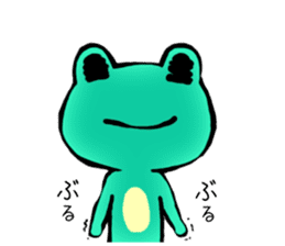 Haughty frog 2 sticker #6526534