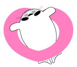 Very cute harbor seal sticker #6527458