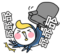 Little Penguin WEI-GU-LI(Office worker) sticker #6527557