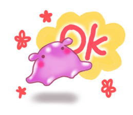 Flapjack octopus and deep sea creatures. sticker #6527669