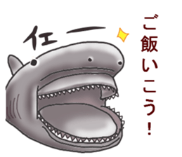 Flapjack octopus and deep sea creatures. sticker #6527691