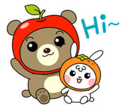 AppleBear ver.2 sticker #6527984