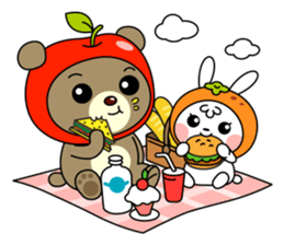AppleBear ver.2 sticker #6527992