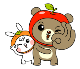 AppleBear ver.2 sticker #6527995