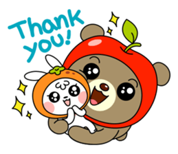AppleBear ver.2 sticker #6527997