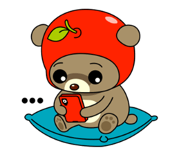 AppleBear ver.2 sticker #6528010