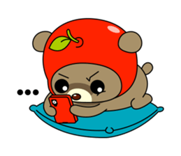 AppleBear ver.2 sticker #6528011