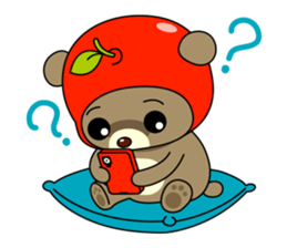 AppleBear ver.2 sticker #6528013