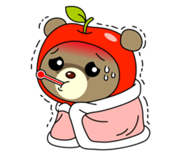 AppleBear ver.2 sticker #6528017
