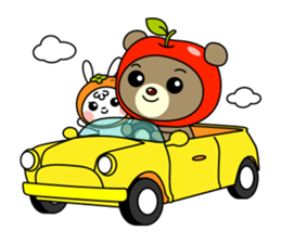 AppleBear ver.2 sticker #6528022