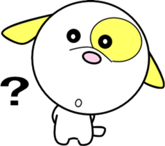 puppy of ohausa sticker #6528608