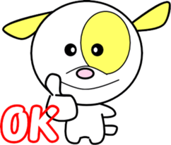 puppy of ohausa sticker #6528622