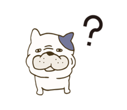 Easy to use French Bulldog sticker #6528759